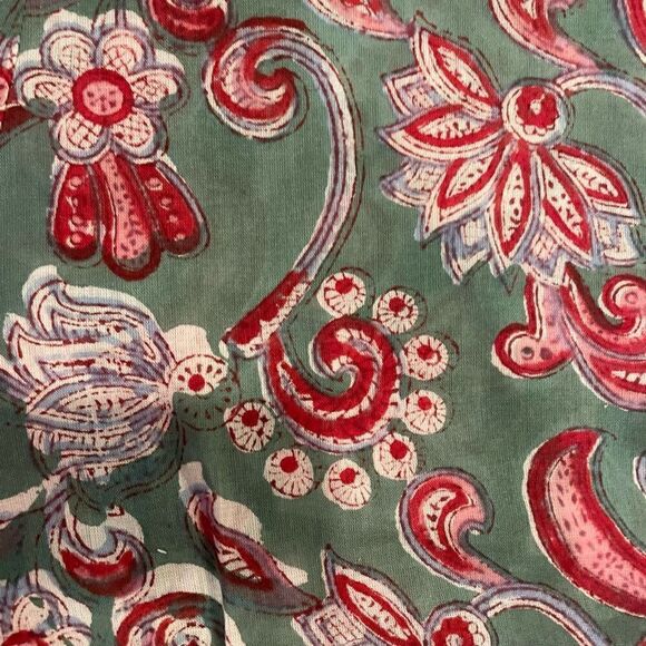 NWT Alix of Bohemia Annabel Lapland Shirt Blouse Floral Size Large - Picture 9 of 13